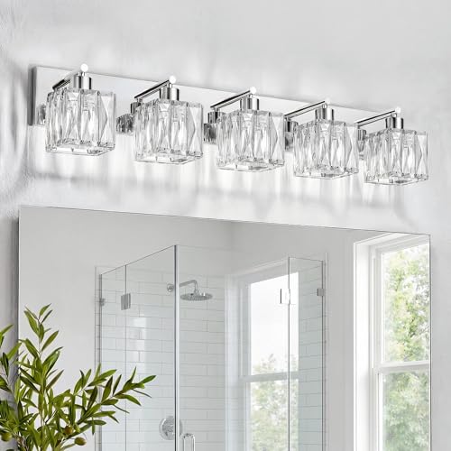 Chrome Bathroom Light Fixtures