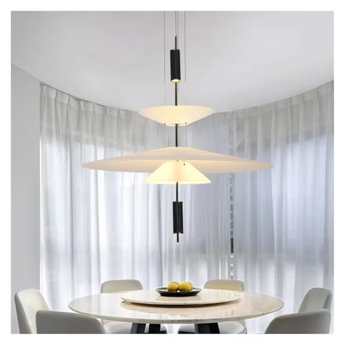 Nordic Acrylic LED Pendant Lights Umbrella Shape Chandelier Spain Art Designer Hanging Light Fixtures for Living Room Restaurant