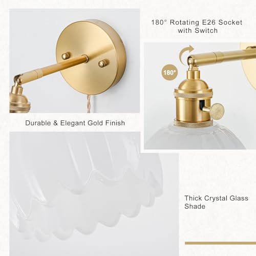 Plug in Wall Sconce