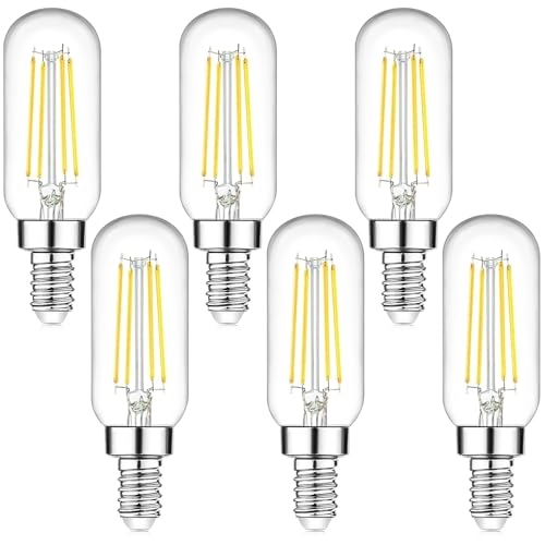 Dimmable E12 Candelabra LED Bulbs 60W Equivalent 6W 600lm (6 Count)