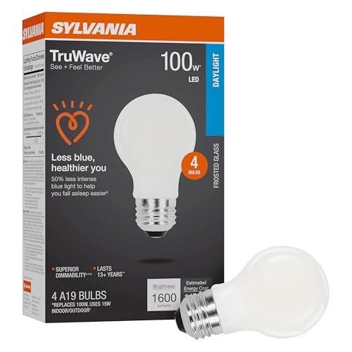 Sylvania LED TruWave Natural Series A19 Light Bulb (4 Count)