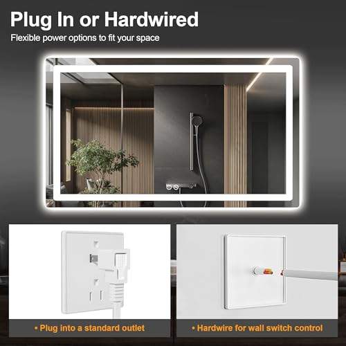 LED Bathroom Vanity Mirror with Lights