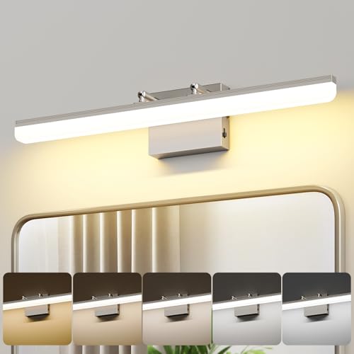 Brushed Nickel Vanity Light 24"