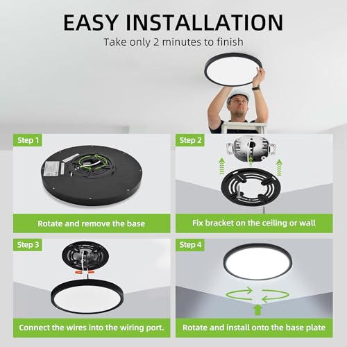 12 Inch LED Round Flat Panel Light