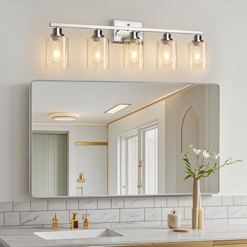 5 Light Bathroom Light Fixtures