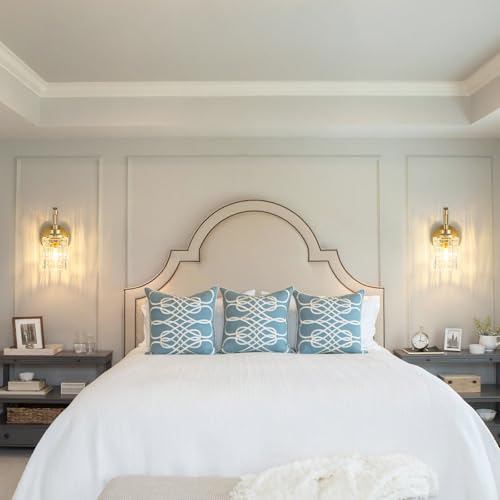 Gold Bathroom Wall Sconce Light