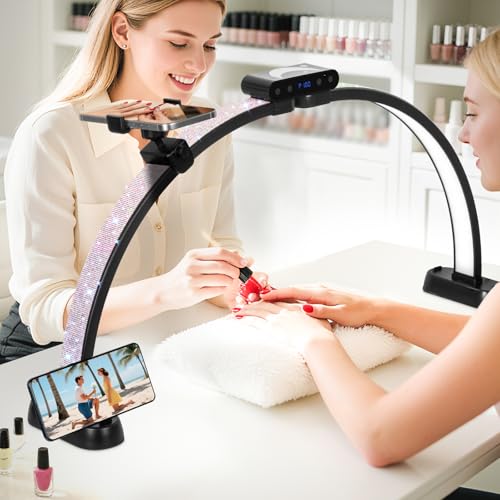 Half Moon Light for Nail Desk