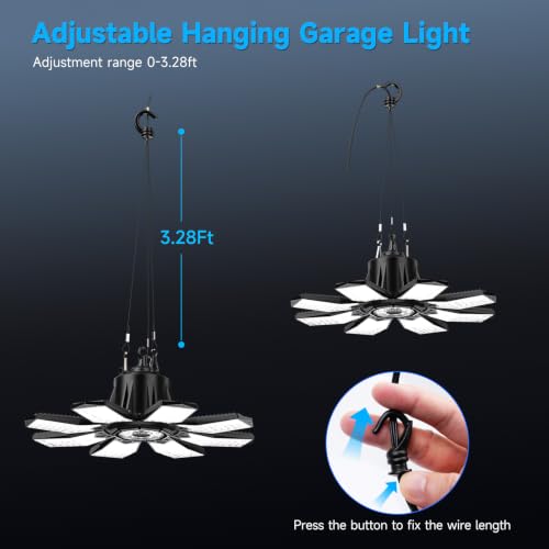 Garage Lights Plug in (8+1/Plug-in)