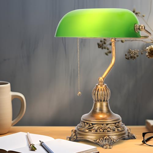 Bankers Lamp with Pull Switch