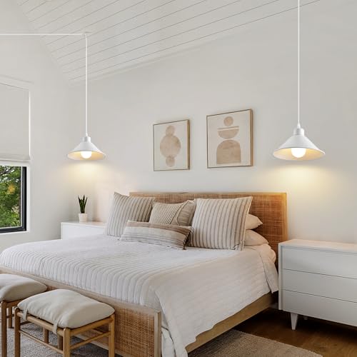 8.2IN Plug in Pendant Light (2 Count)