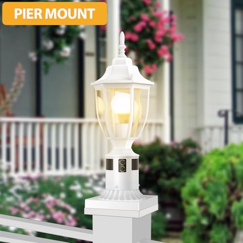 Motion Sensor Outdoor Post Lights