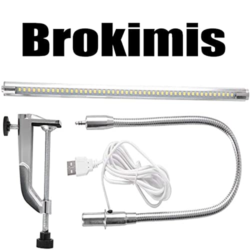 Desk Light with Clamp USB LED 8W Clip Nail Desk Lamp