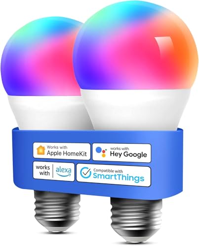 Smart LED Light Bulb (2 Count)