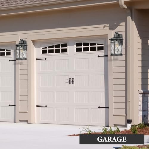 2pcs Large Outdoor Porch Lights Wall Mount (2 Count)