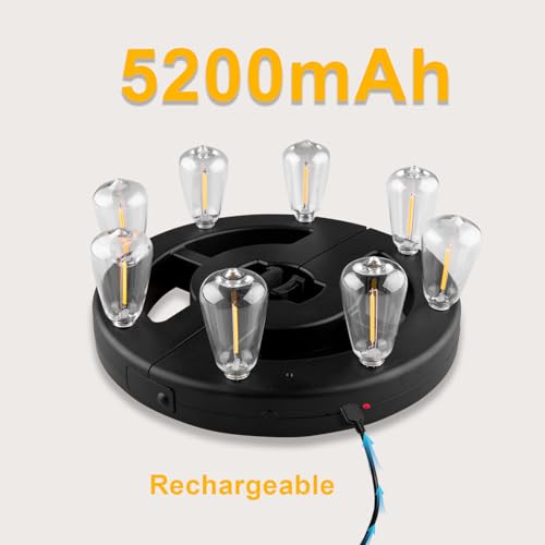 Patio Outdoor Umbrella Lights (8 Count)