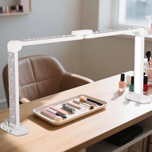 Large Half Moon Light for Nail Desk