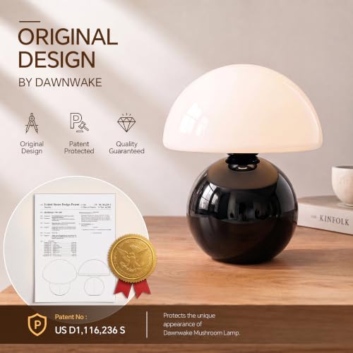 Mushroom Lamp Table Lamp for Bedroom