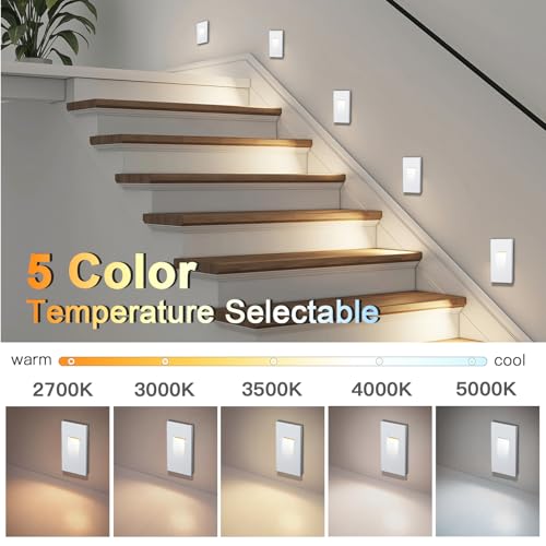 12 Pack Vertical LED Step Lights