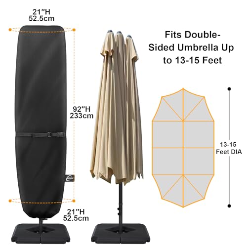 Patio Umbrella Cover for 13'