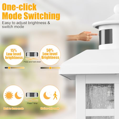 2 Packs Motion Sensor Outdoor Lights (2 Count)