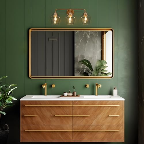 Gold Bathroom Light Fixtures