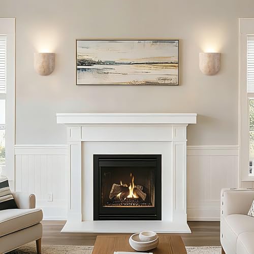 Natural Travertine Wall Sconce