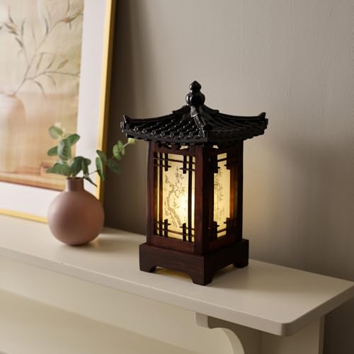 Traditional Korean Wood Lamp