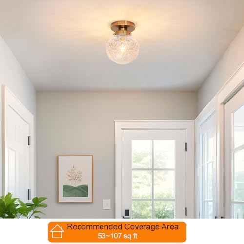 Small Semi Flush Mount Ceiling Light