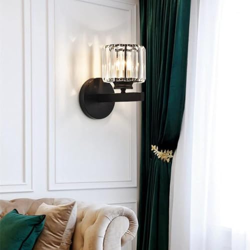 Hardwired Crystal Wall Sconces