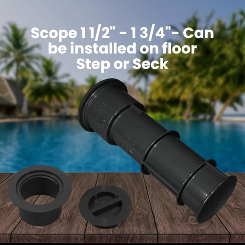 Heavy Duty Pro Premium Swimming Pool Umbrella Stand with Sleeve and Center Cap
