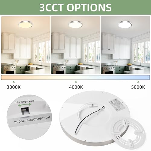 12 Inch Selectable CCT LED Round Flat Panel Light