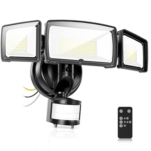 100W 11000LM Security Lights Outdoor with Remote Control