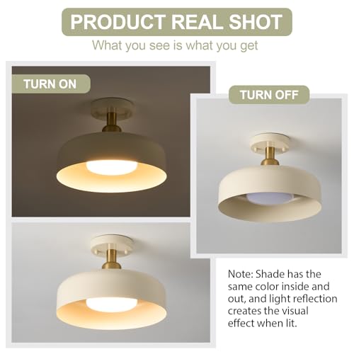 Semi Flush Mount Ceiling Light Fixture