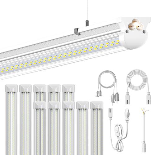 10Pack 8FT LED Shop Light (10 Count)