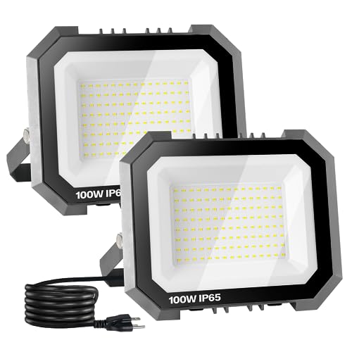 2 Pack LED Flood Lights Outdoor (2 Count)