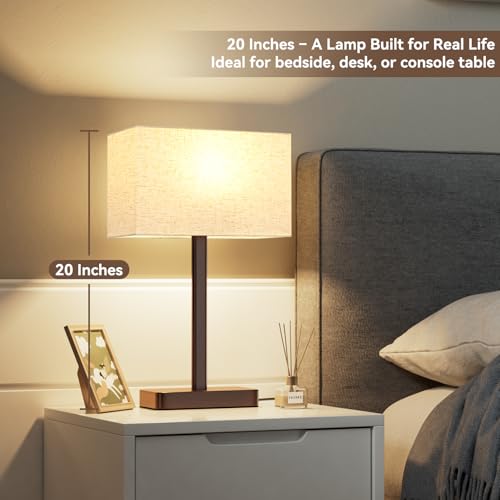 Touch Lamps for Bedroom Set of 2 (2 Count)