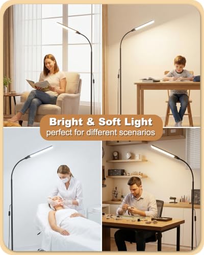 LED Floor Lamp (Black)