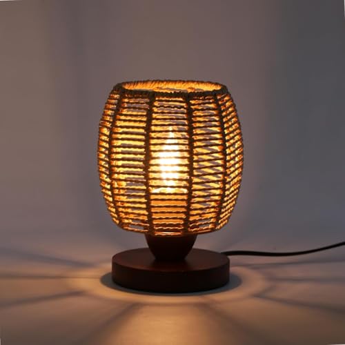 Rattan Table Lamp