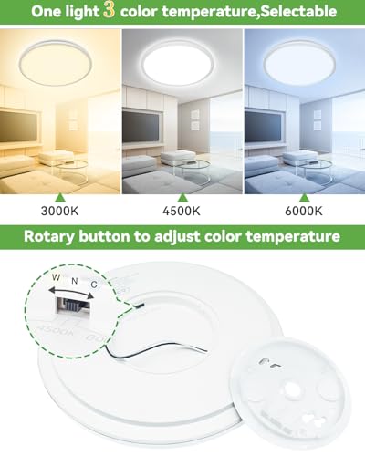 23 Inch LED Flush Mount Ceiling Light