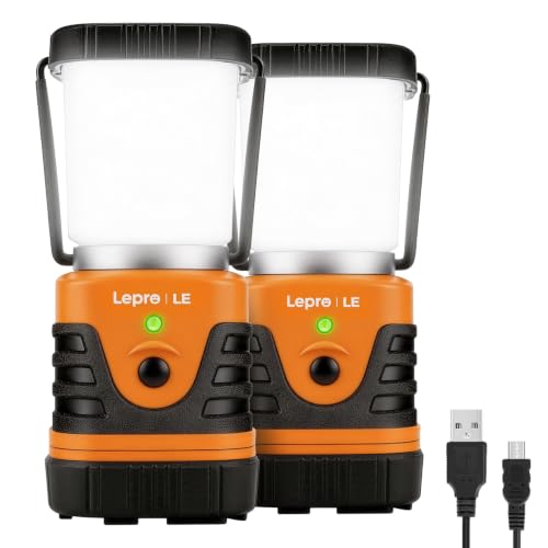 1000LM LED Camping Lantern Rechargeable with 4 Light Modes