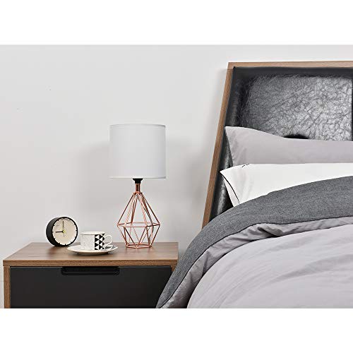 Rose Gold Bedside Table Lamp