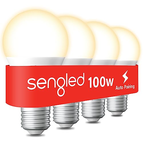 Alexa Light Bulbs 100W Equivalent (4 Count)