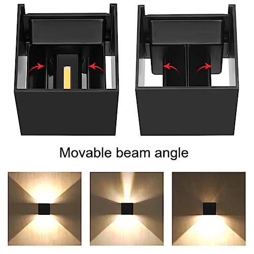 4 Pack LED Outdoor Sconces Wall Lights 20W Exterior (4 Count)