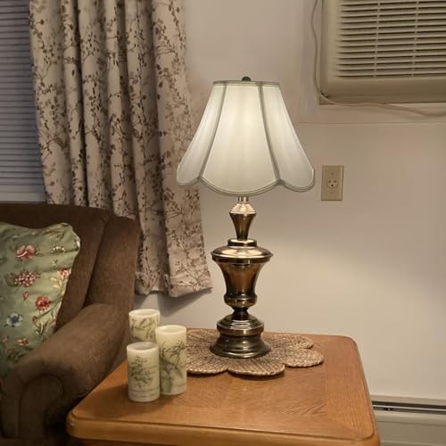 6" x 13" x 9.25" Small Scalloped lamp shades