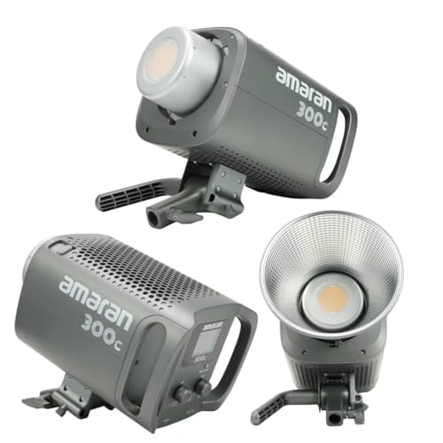 Amaran 300c RGB COB Video Light Bowen Mount
