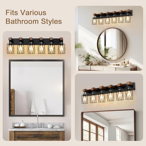 Farmhouse Bathroom Vanity Light