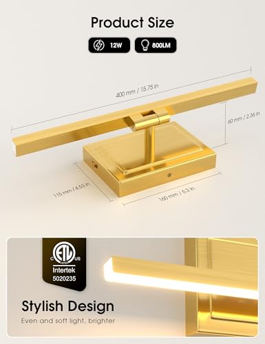 Bathroom Vanity Light 15.7 inch