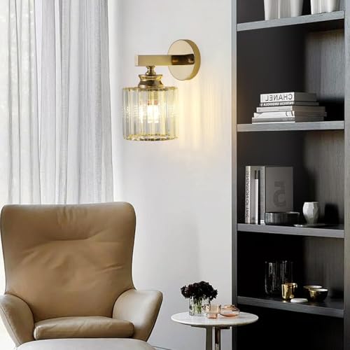 Hardwired Crystal Wall Sconces