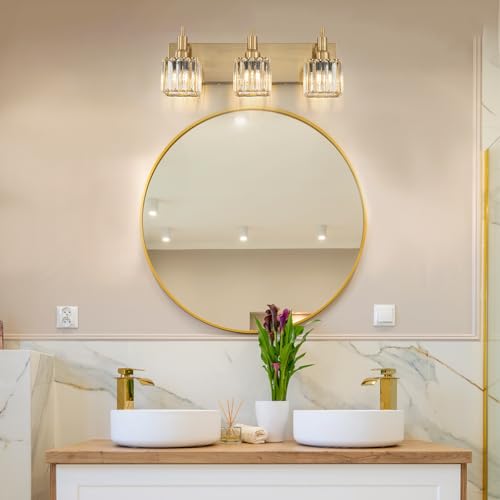 Gold Bathroom Vanity Lights
