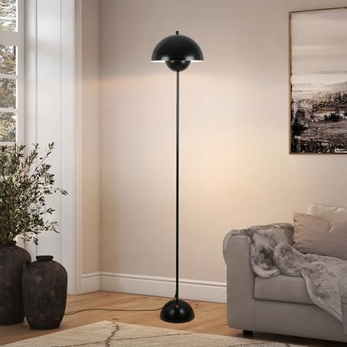 Mid Century Modern Metal Bud Floor Lamp for Home and Office